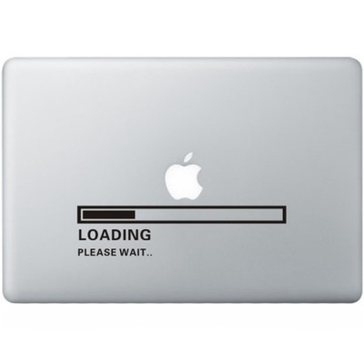 Apple Loading MacBook  Aufkleber