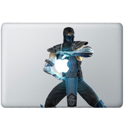 Sub-Zero Farbig MacBook  Aufkleber 