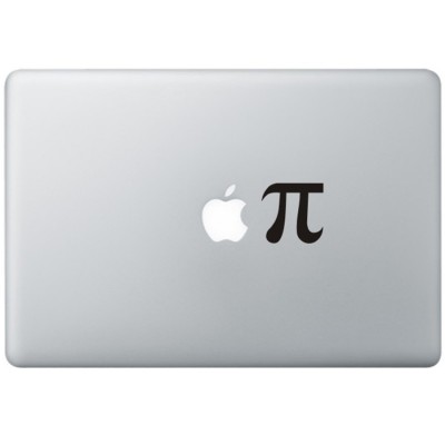 Apple Pie MacBook Aufkleber Schwarz MacBook Aufkleber