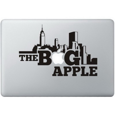 The Big Apple MacBook Aufkleber