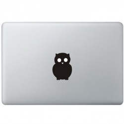 Eule Logo MacBook  Aufkleber