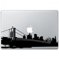 New York MacBook Aufkleber