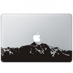 Berge MacBook Aufkleber