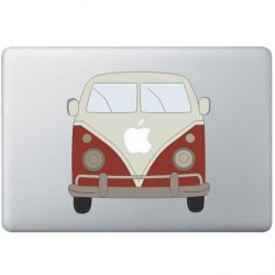 Volkswagen Bus Farbig MacBook Aufkleber