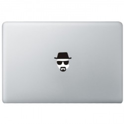 Breaking Bad Heisenberg MacBook Aufkleber