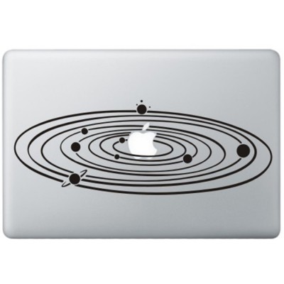 Milky Way MacBook Aufkleber