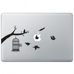 Vögel MacBook Aufkleber