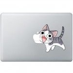 Fröhlich Katze MacBook Aufkleber Fabrige MacBook Aufkleber