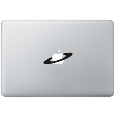 Apple Weltraum MacBook Aufkleber Schwarz MacBook Aufkleber