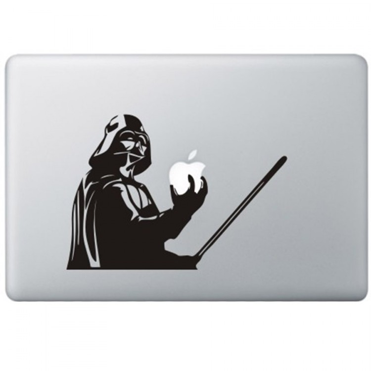 Darth Vader - Star Wars MacBook Aufkleber Schwarz MacBook Aufkleber