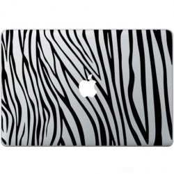 Zebra Ausdruck Macbook Aufkleber