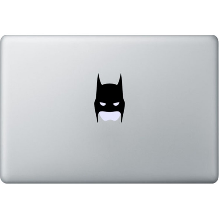 Batman Maske MacBook Aufkleber Schwarz MacBook Aufkleber