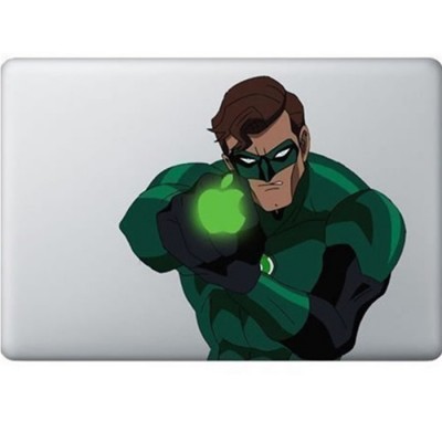 Grüne Laterne MacBook Aufkleber